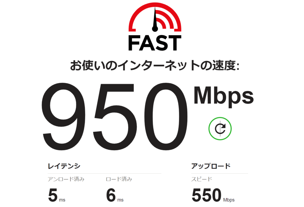 Fast.com 夜間
