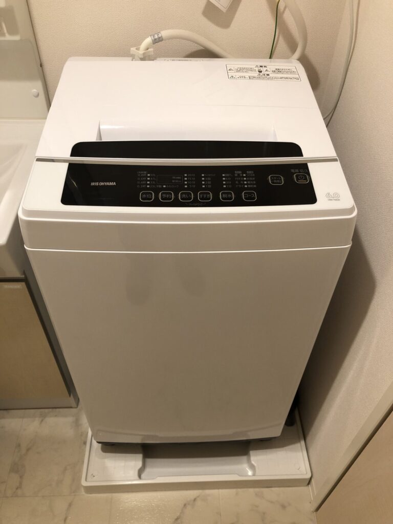 洗濯機全体像①